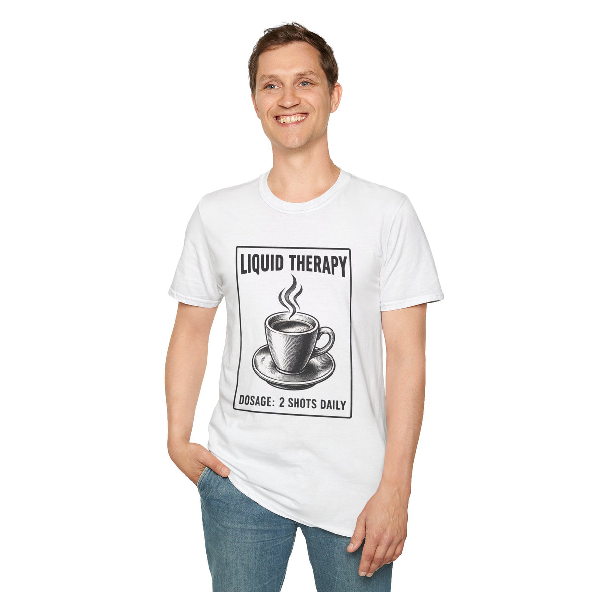 Liquid Therapy coffee cup T-Shirt