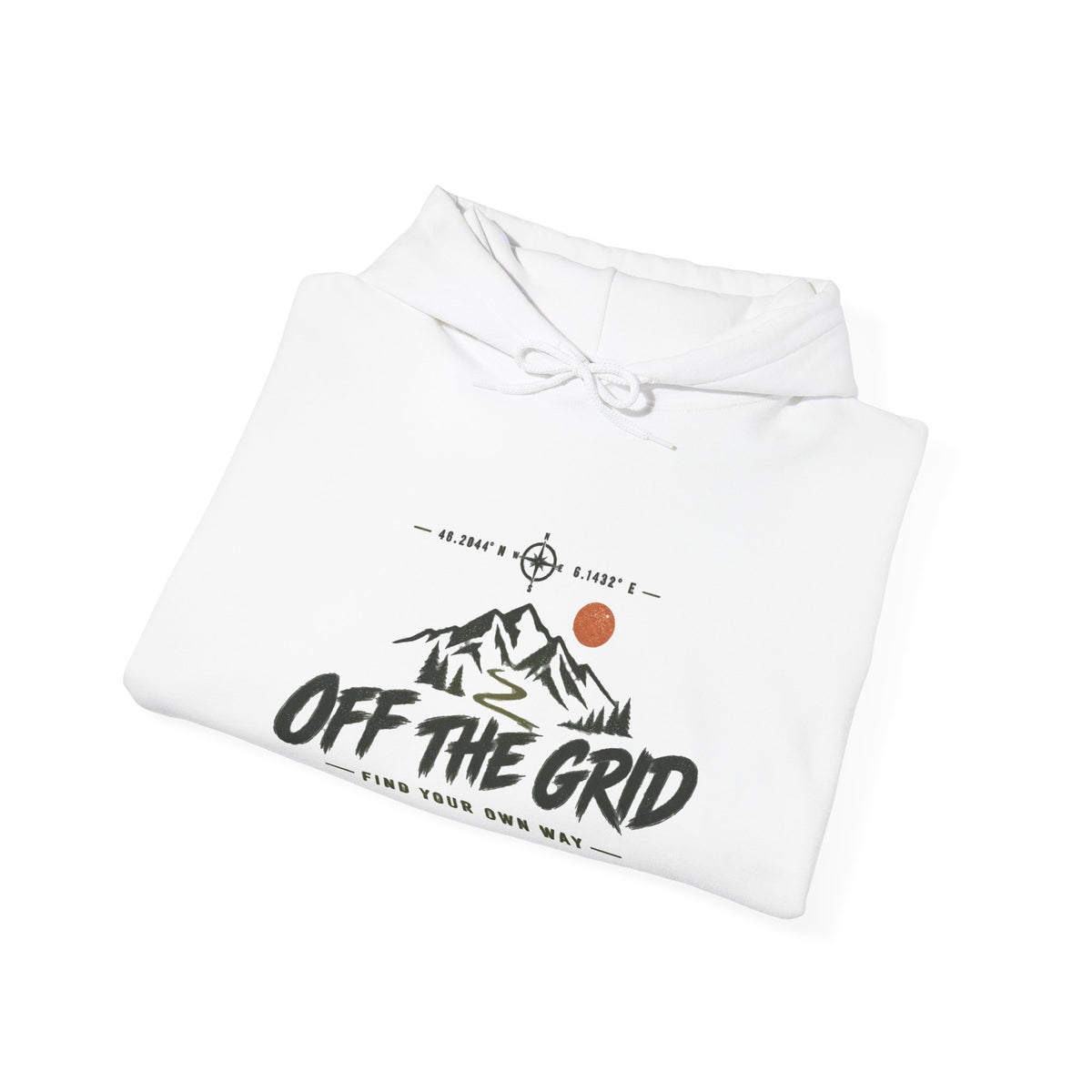 Felpa con cappuccio da montagna Off The Grid