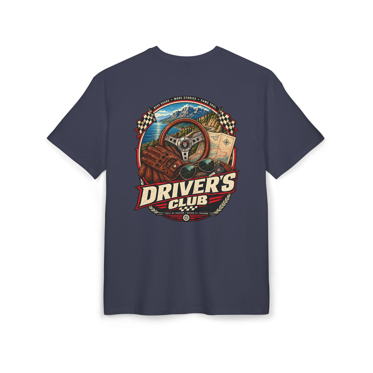 Driver's Club Graphic Oversized Tee