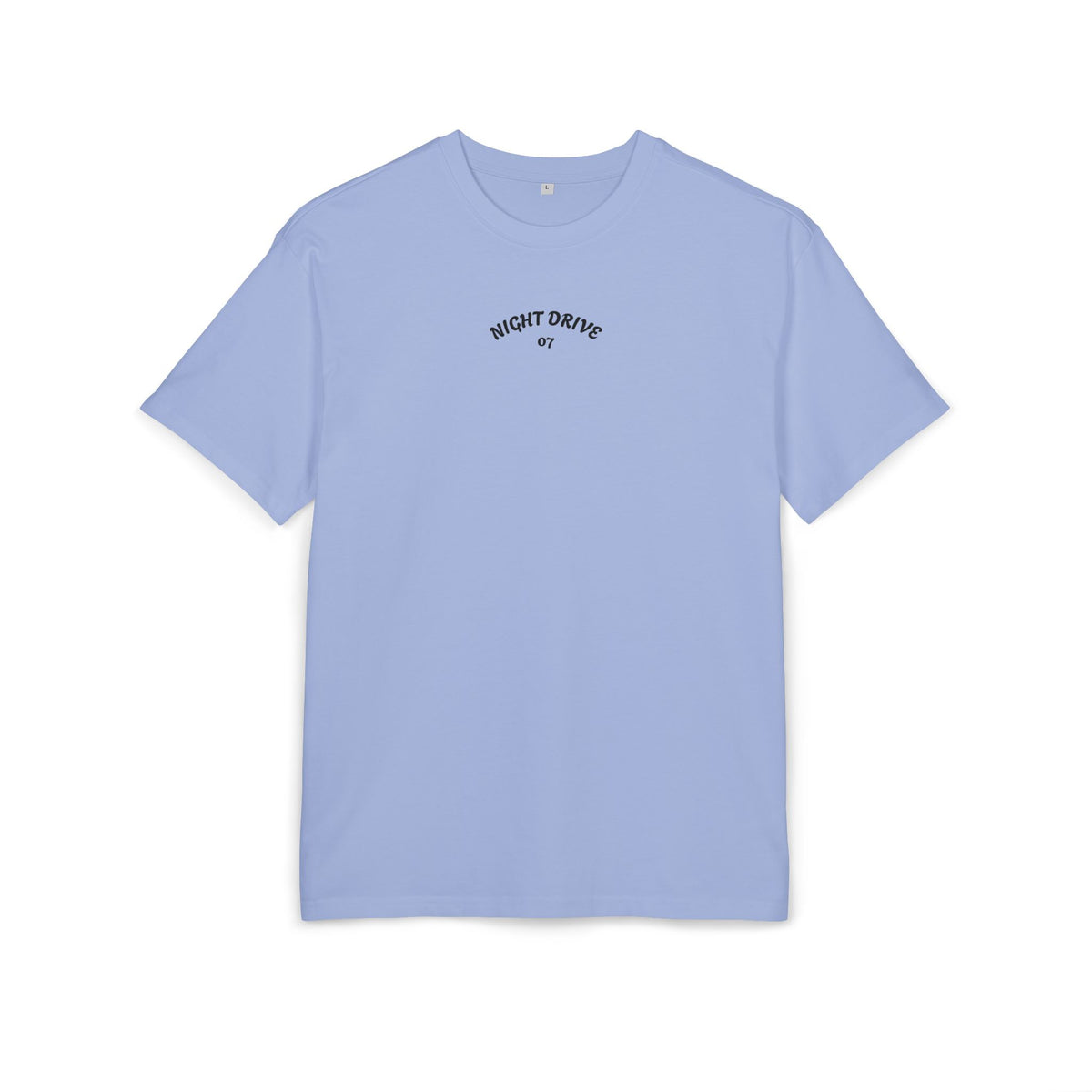 T-shirt oversize con grafica Night Drive