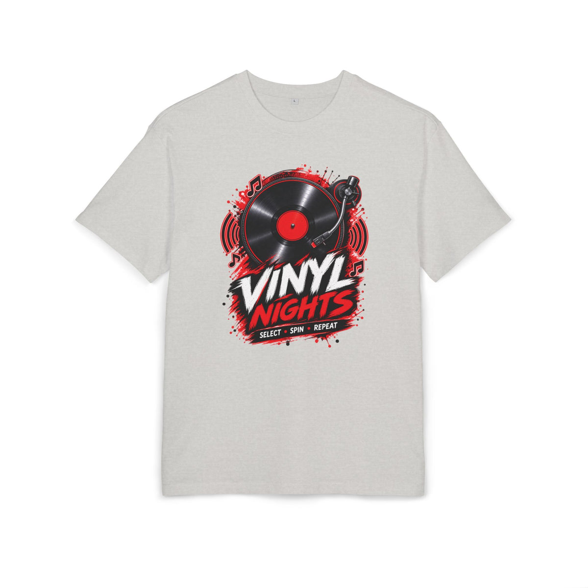 Retro DJ Music Oversized Tee