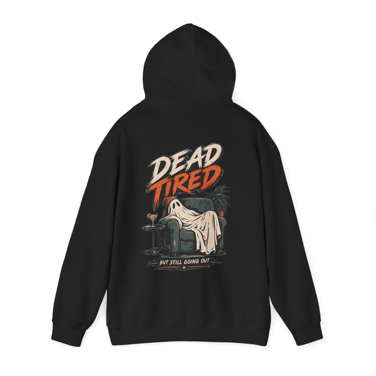 Dead Tired graphic Hoodie
