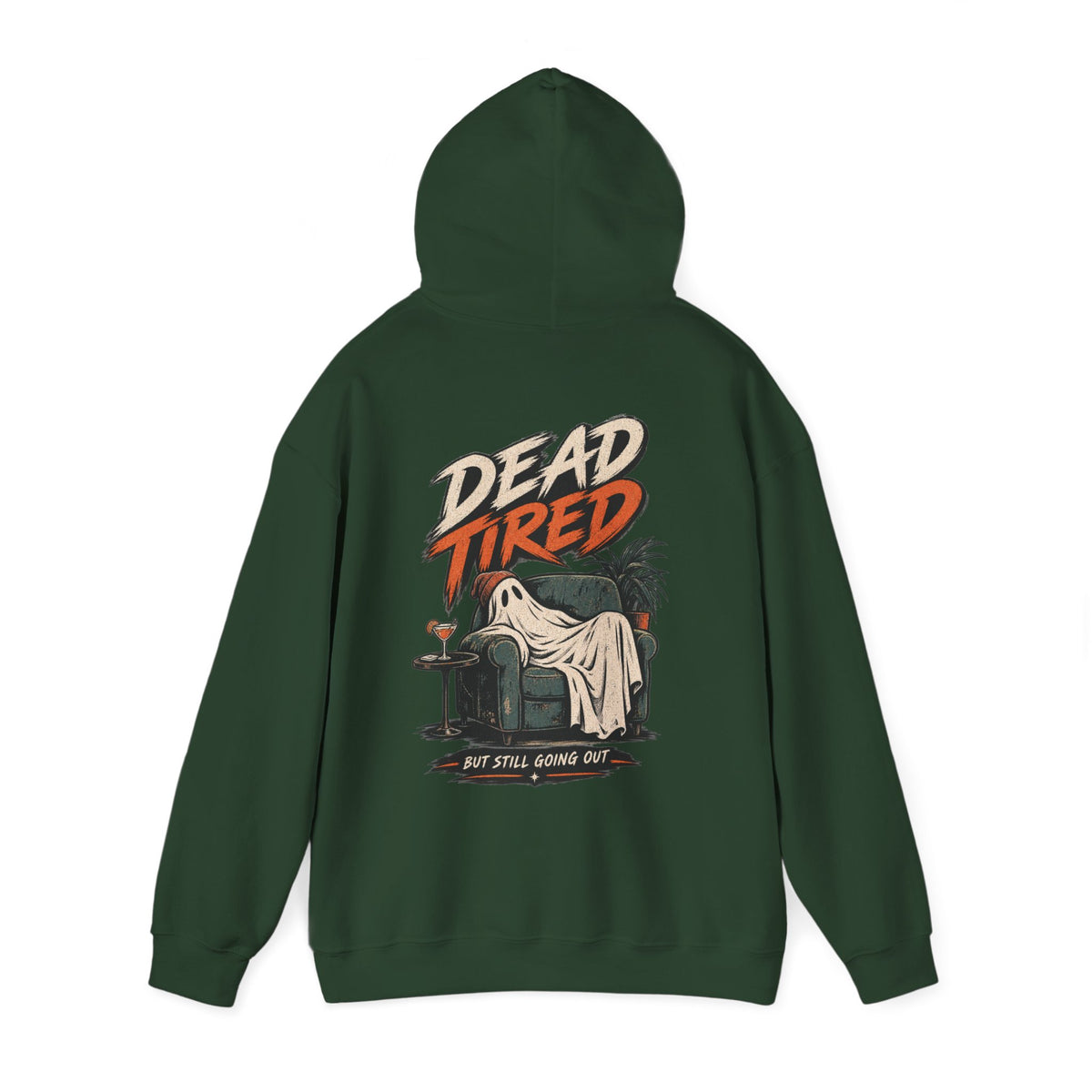 Dead Tired graphic Hoodie