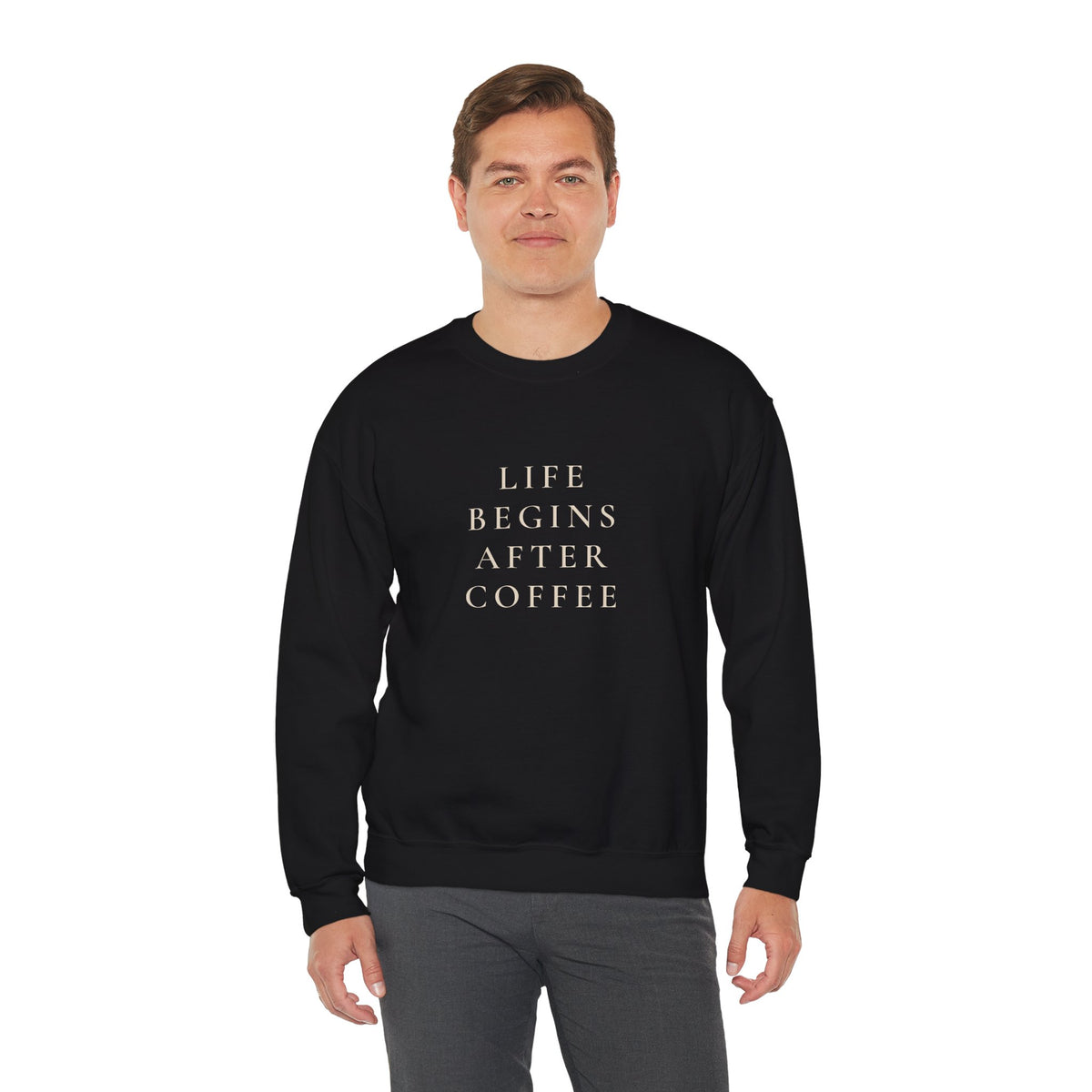 Life Begins After Coffee sweatshirt