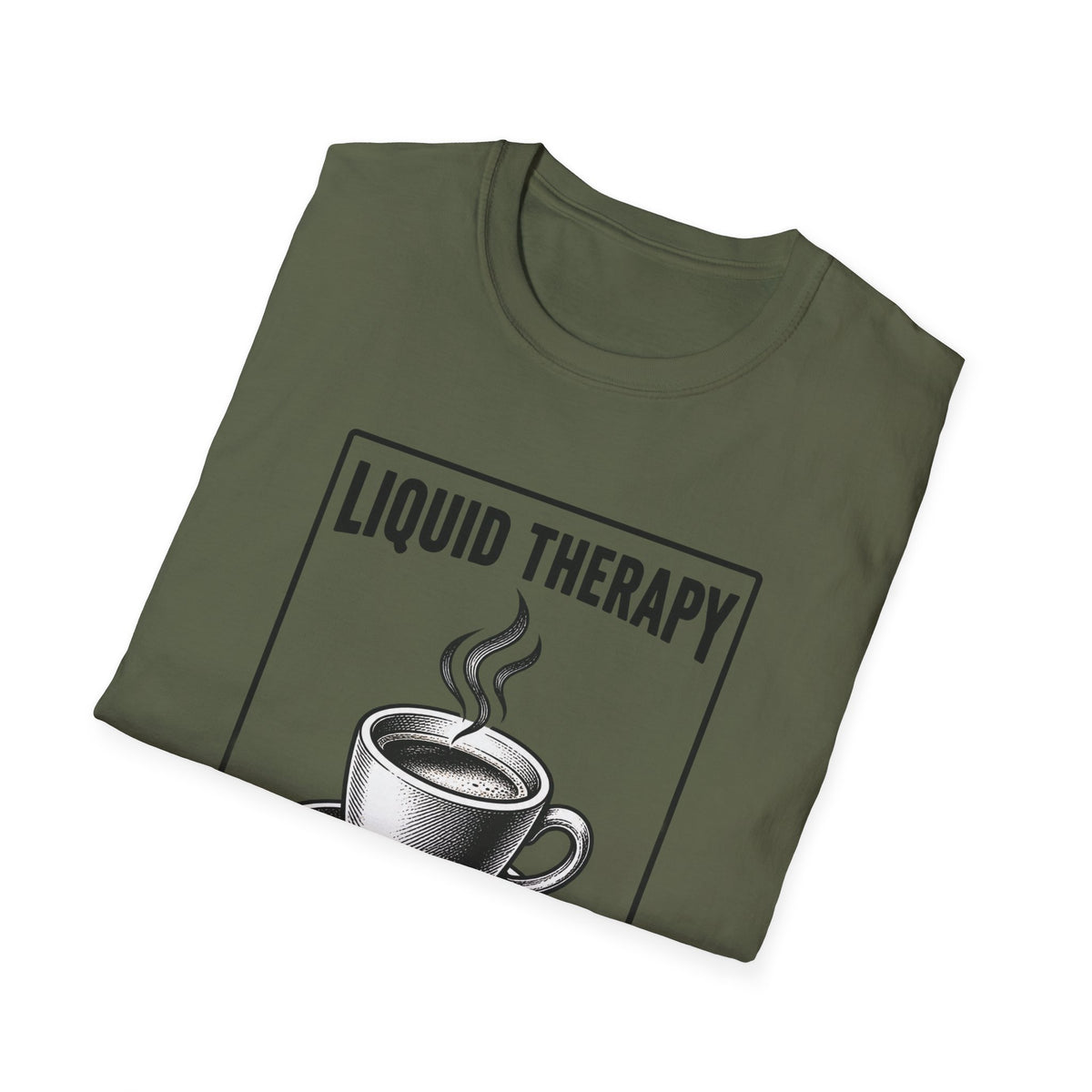 Liquid Therapy coffee cup T-Shirt