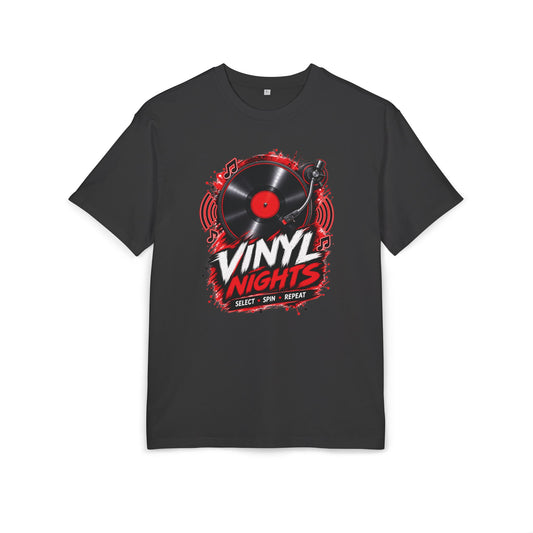 Retro DJ Music Oversized Tee