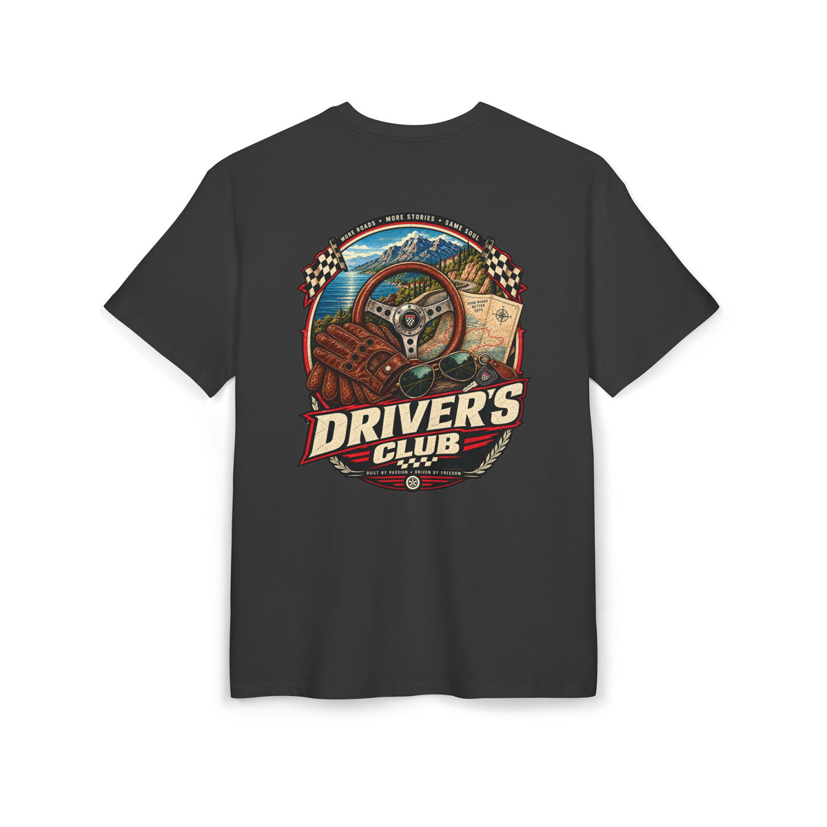 Driver's Club Graphic Oversized Tee
