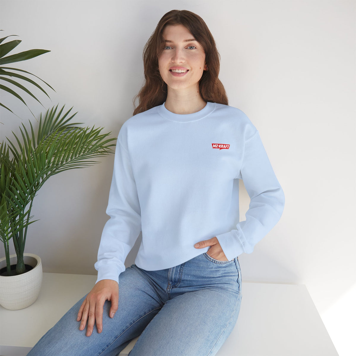 MZ-KRAFT Logo Crewneck Sweatshirt