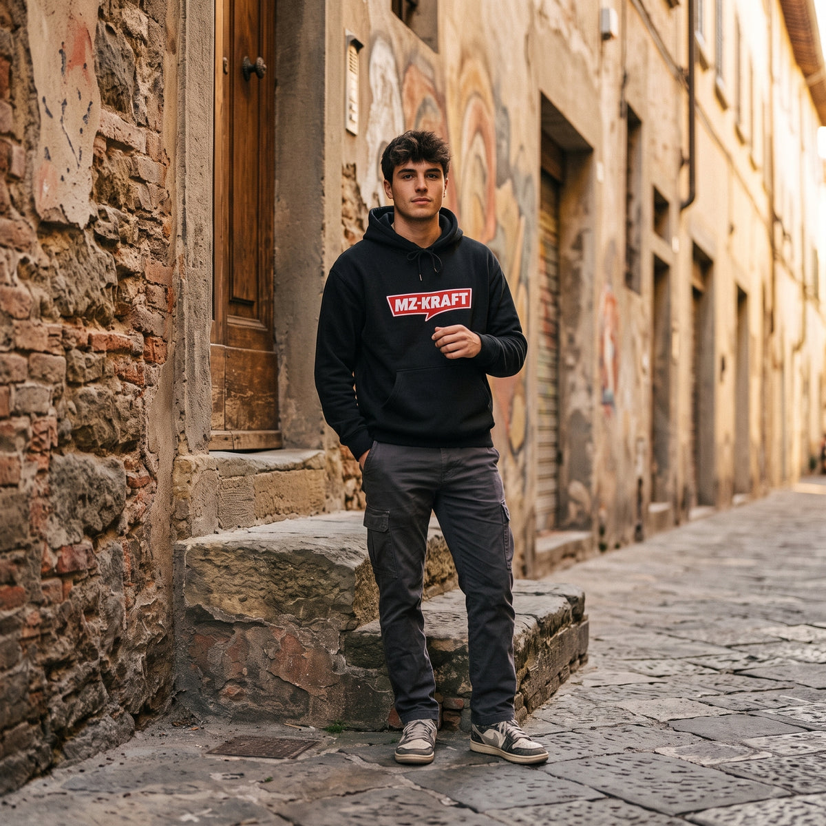 MZ-KRAFT Logo-Hoodie