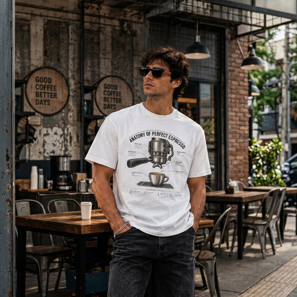 Anatomy of Perfect Espresso T-Shirt