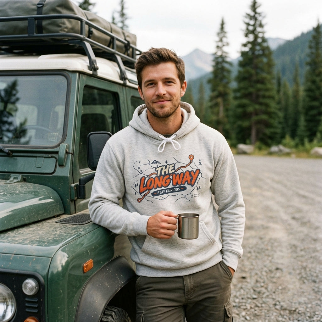 The Long Way graphic Hoodie