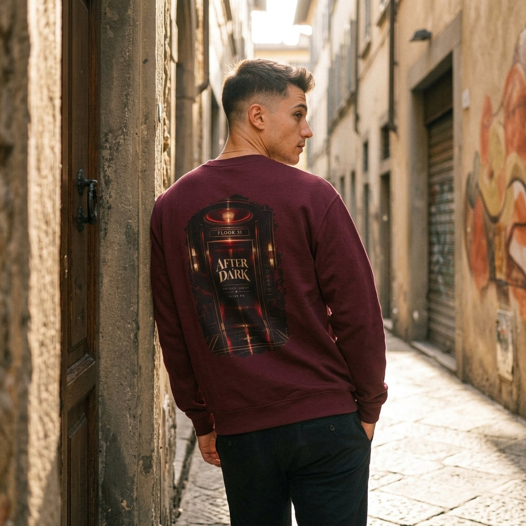 Sweat-shirt vintage After Dark