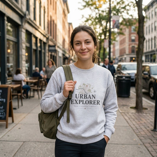 Urban Explorer map Sweatshirt