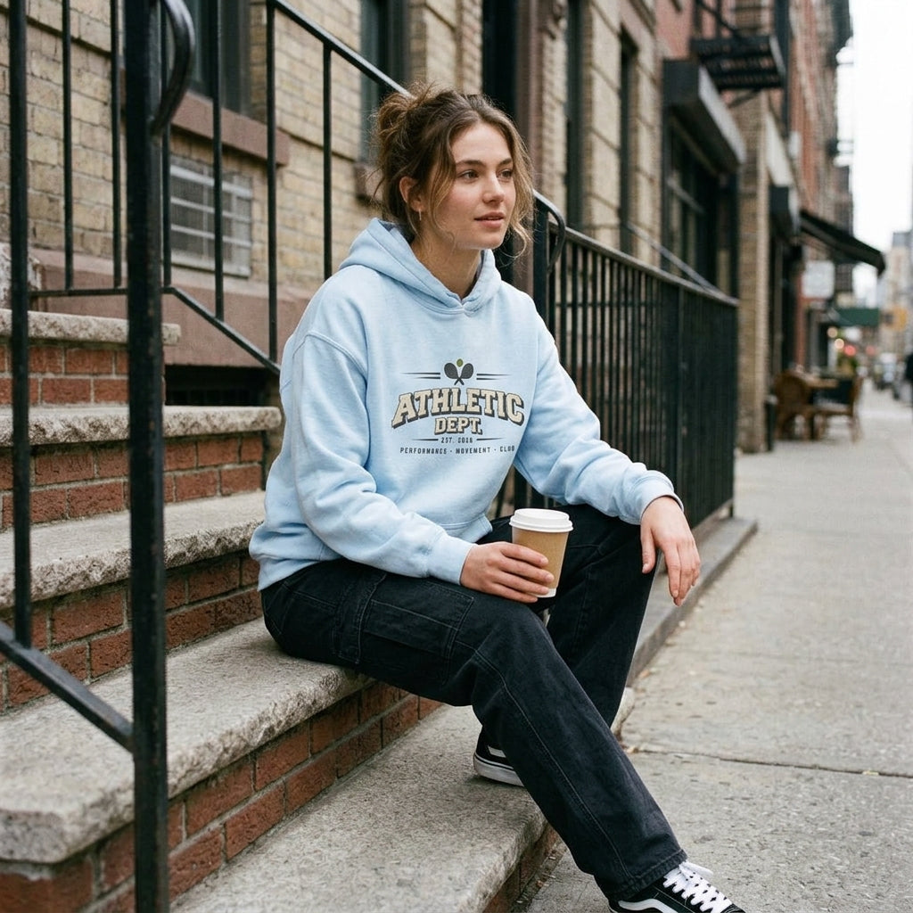 Grafik-Hoodie „Athletic Dept.“
