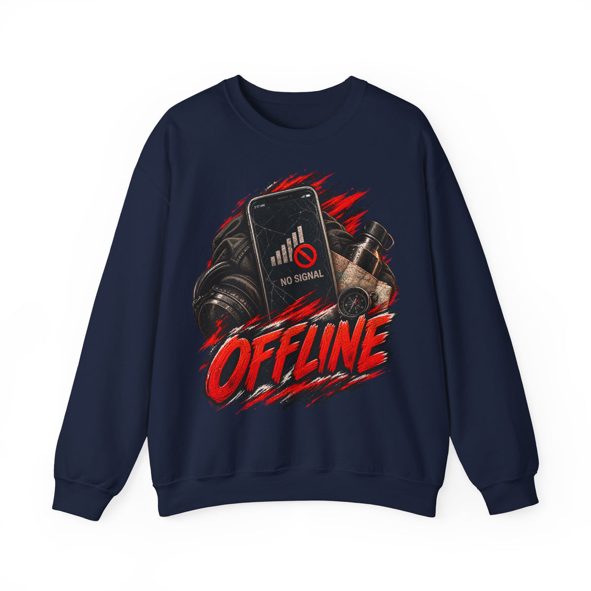 Sweat-shirt col rond Gaming hors ligne