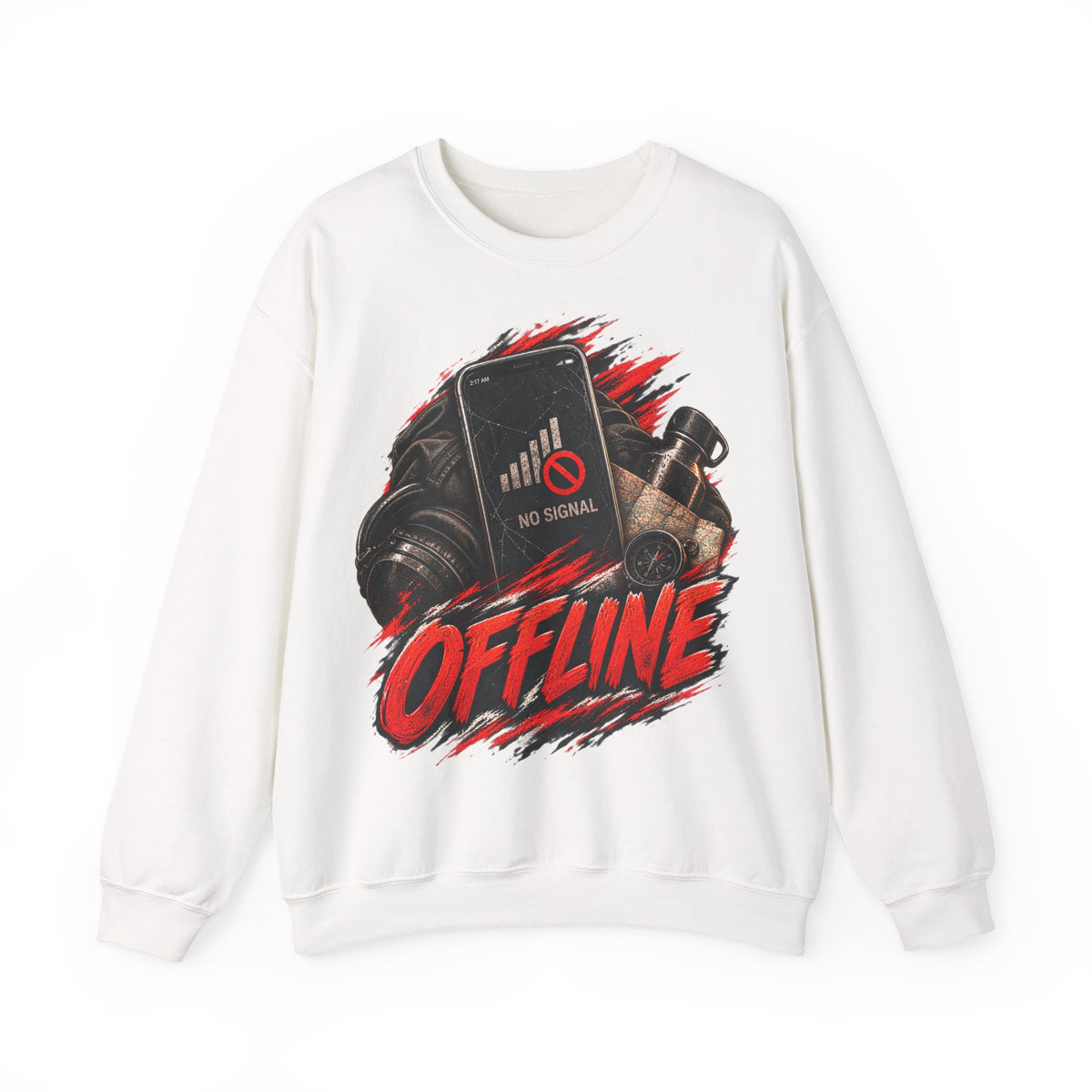 Sweat-shirt col rond Gaming hors ligne