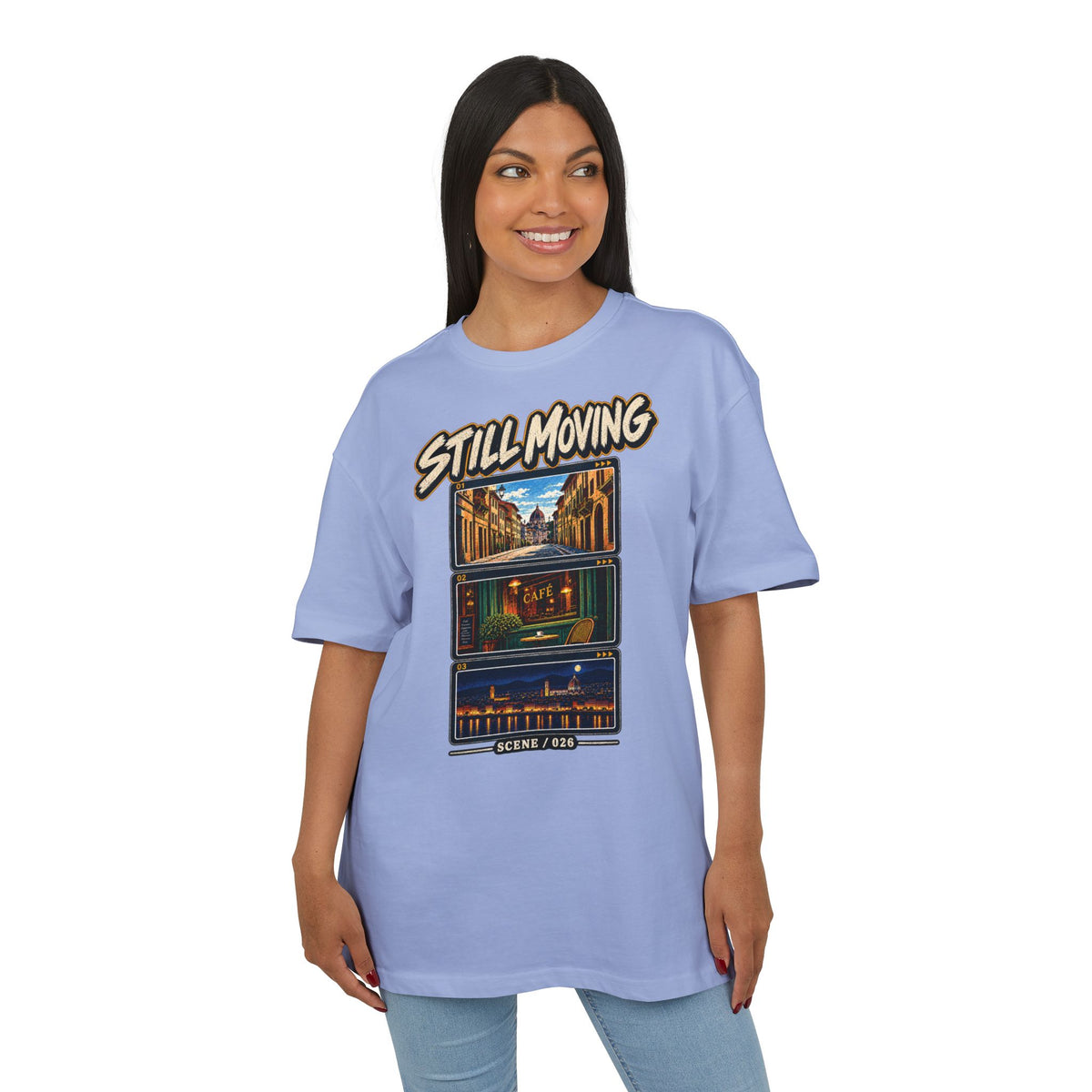 Vintage film frame Oversized tee