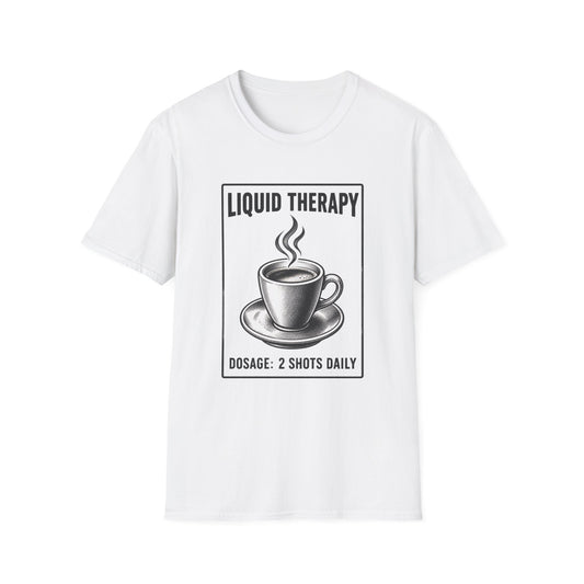 Liquid Therapy coffee cup T-Shirt