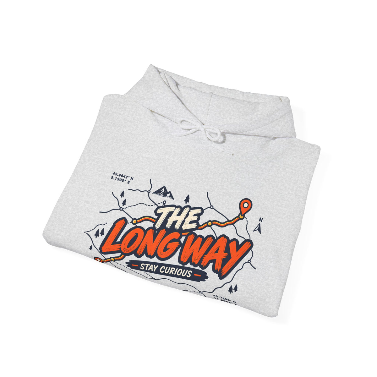 Copia de la sudadera con capucha gráfica The Long Way