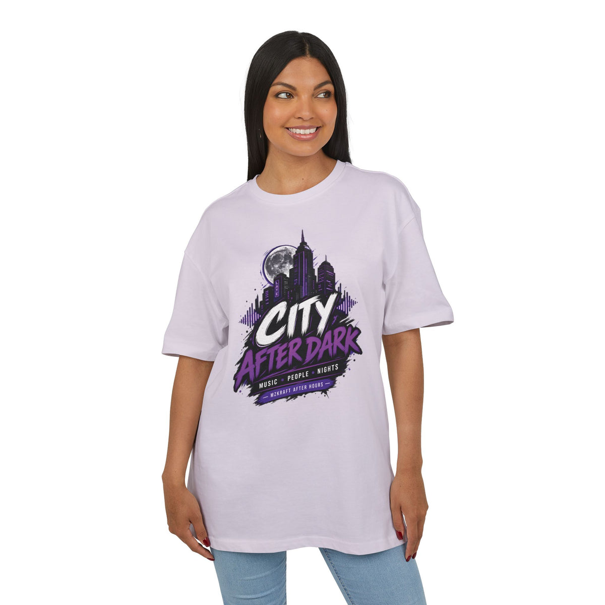 City After Dark Oversize-T-Shirt
