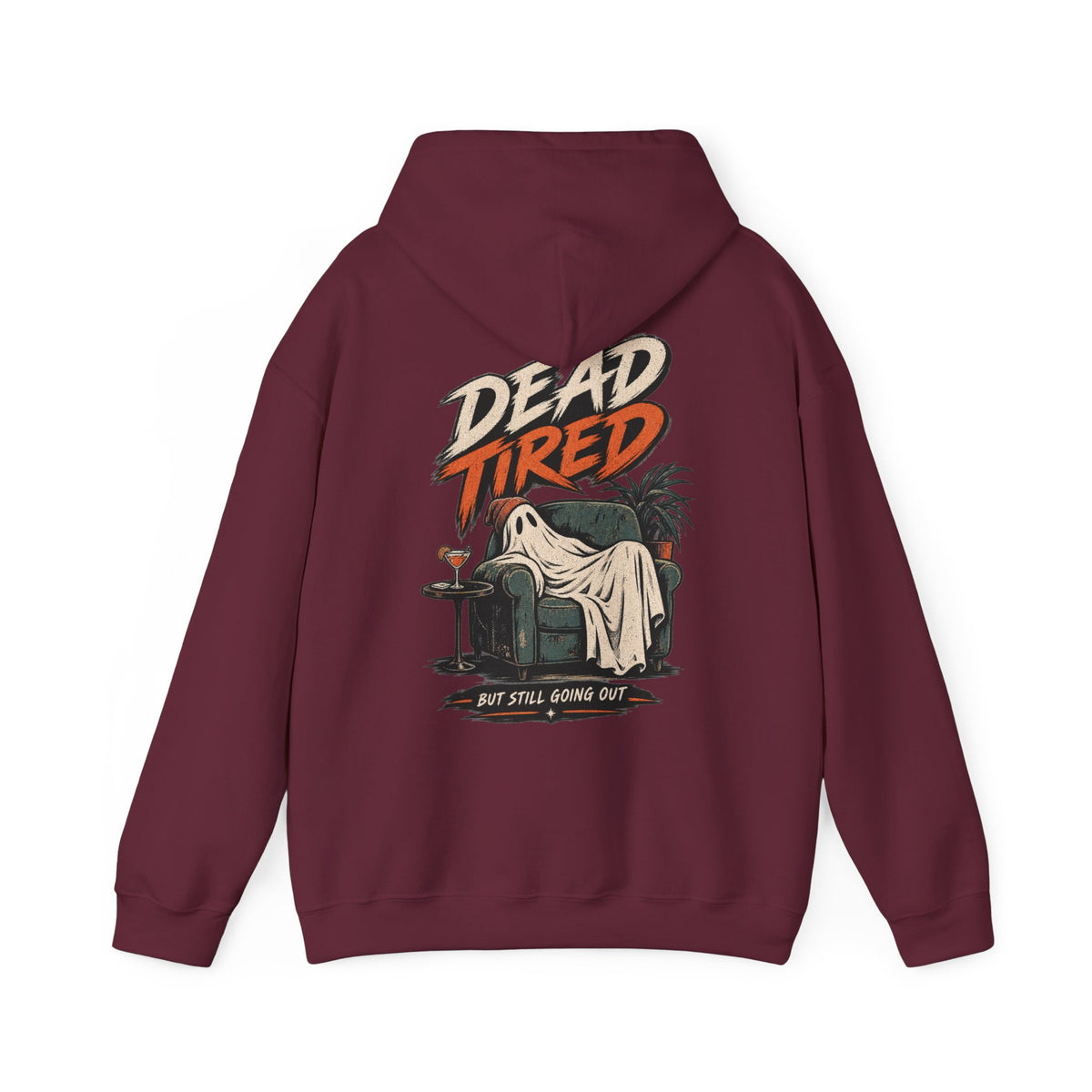 Dead Tired graphic Hoodie