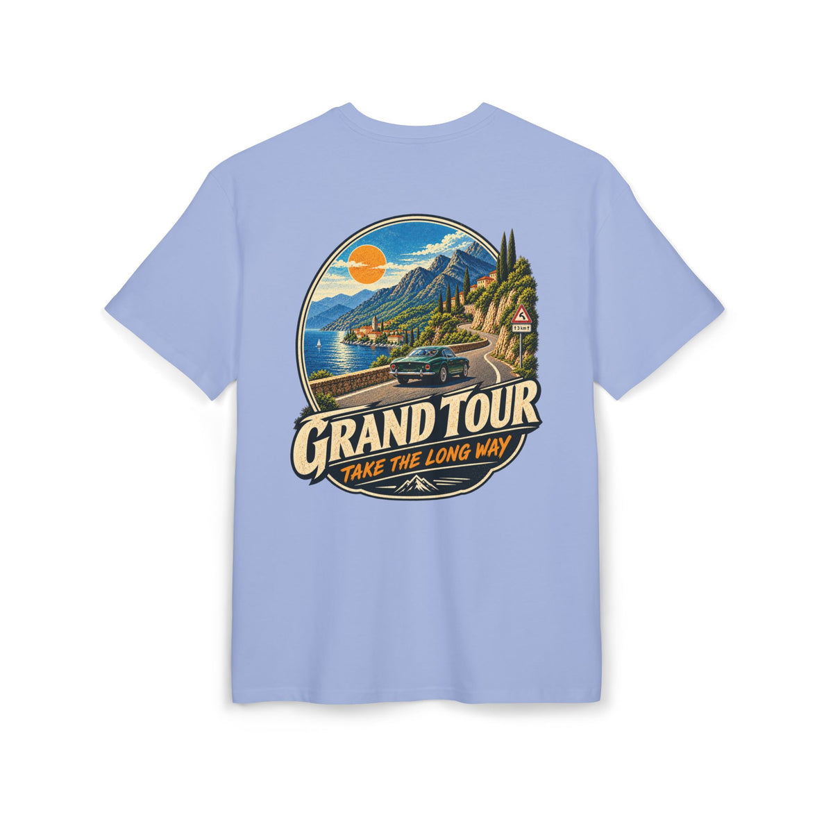 Grand Tour Scenic Roadtrip Oversize-T-Shirt