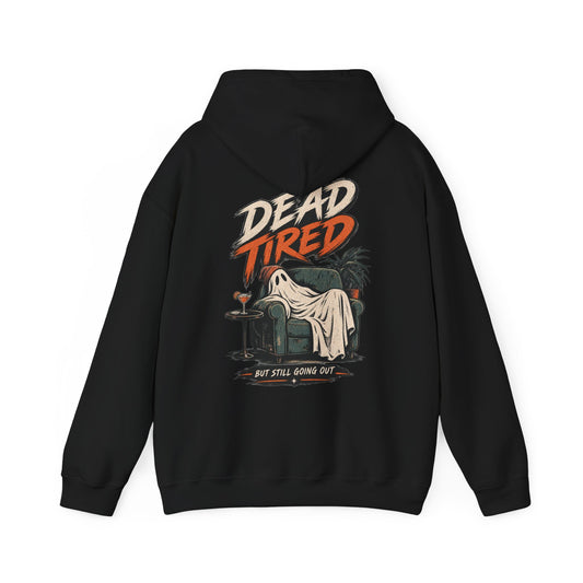 Dead Tired graphic Hoodie
