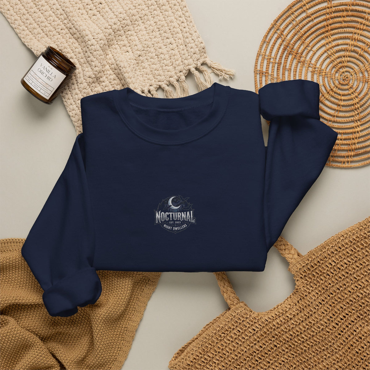 Moonlit City Skyline Sweatshirt