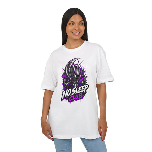 Music podcast night owl Oversized Tee