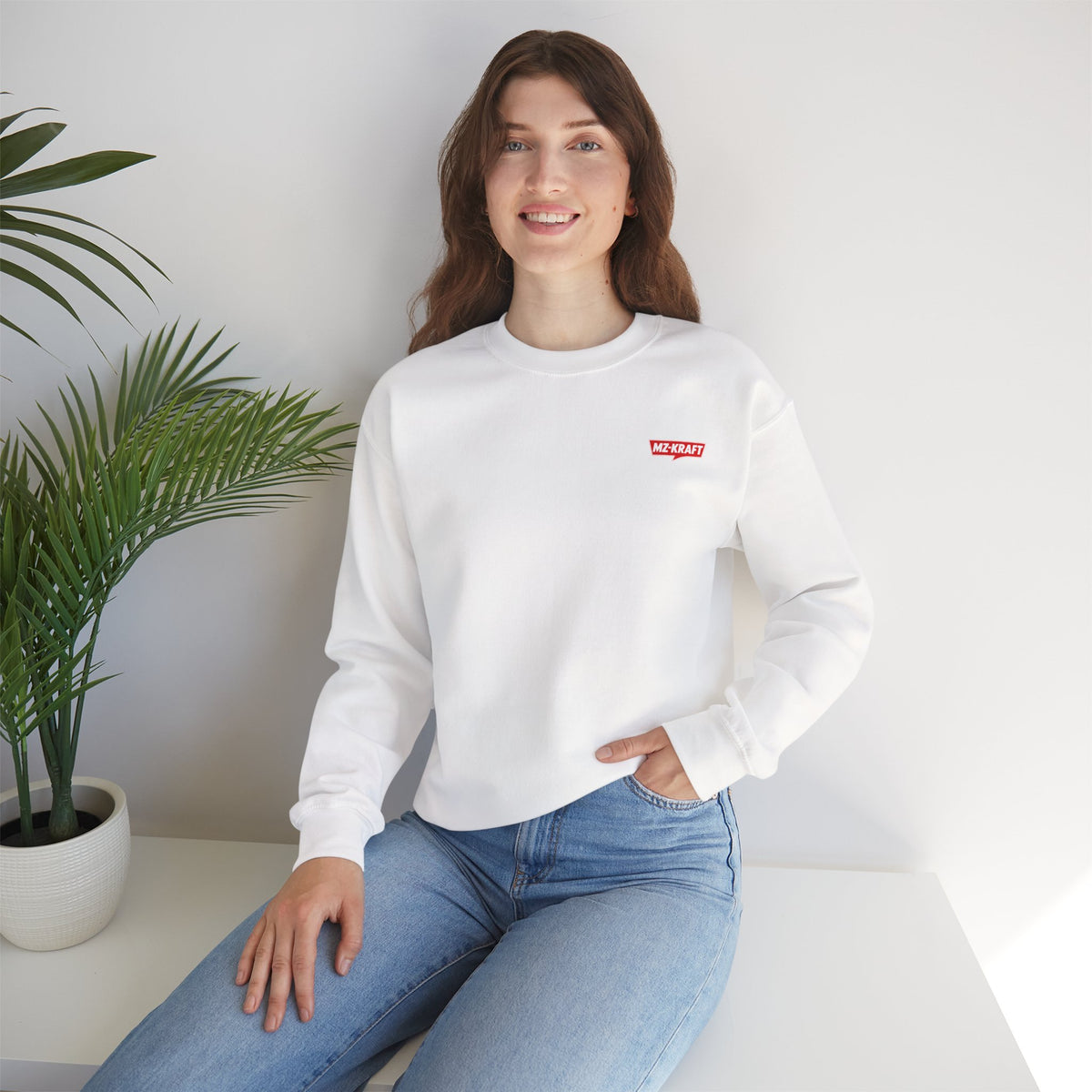 MZ-KRAFT Logo Crewneck Sweatshirt