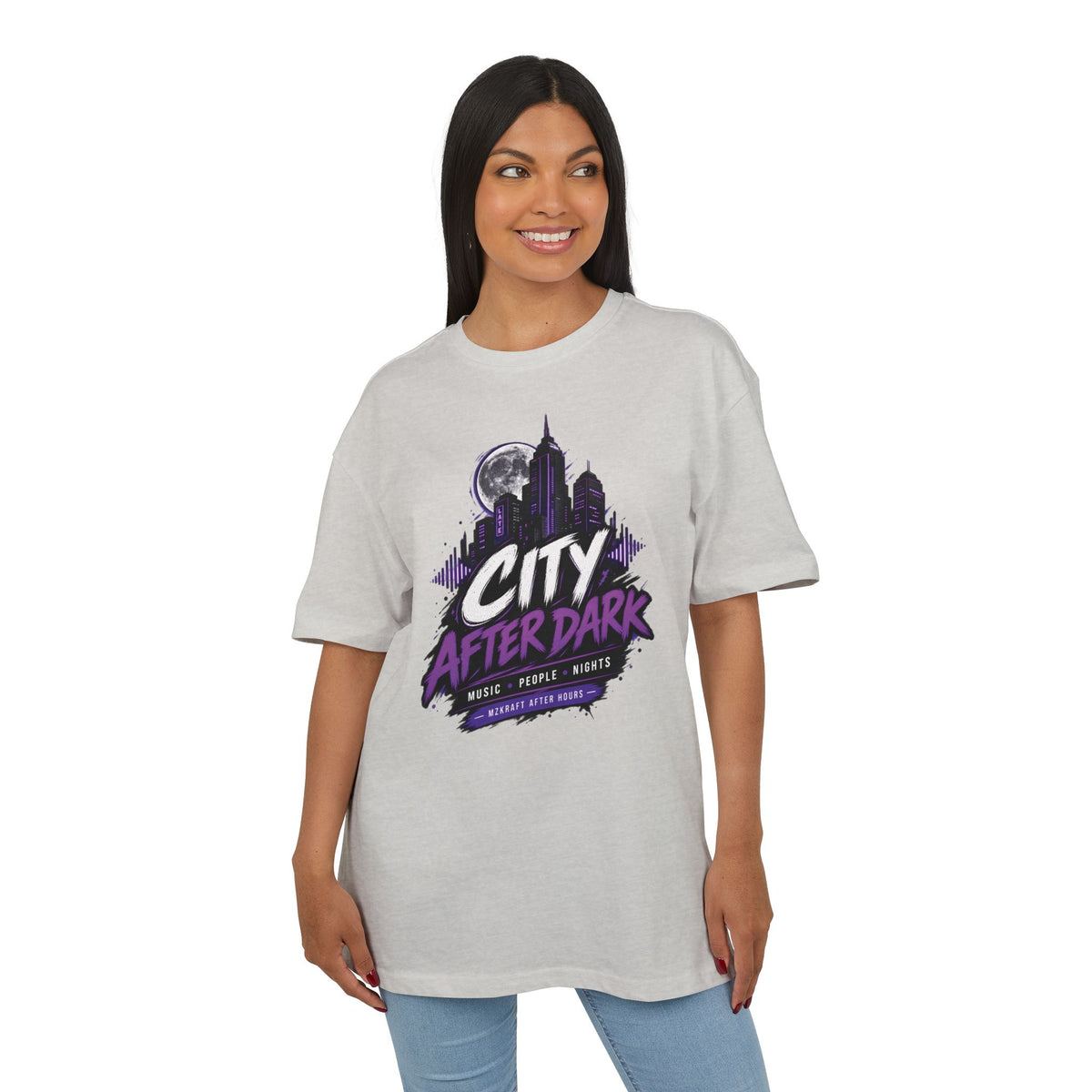 City After Dark Oversize-T-Shirt