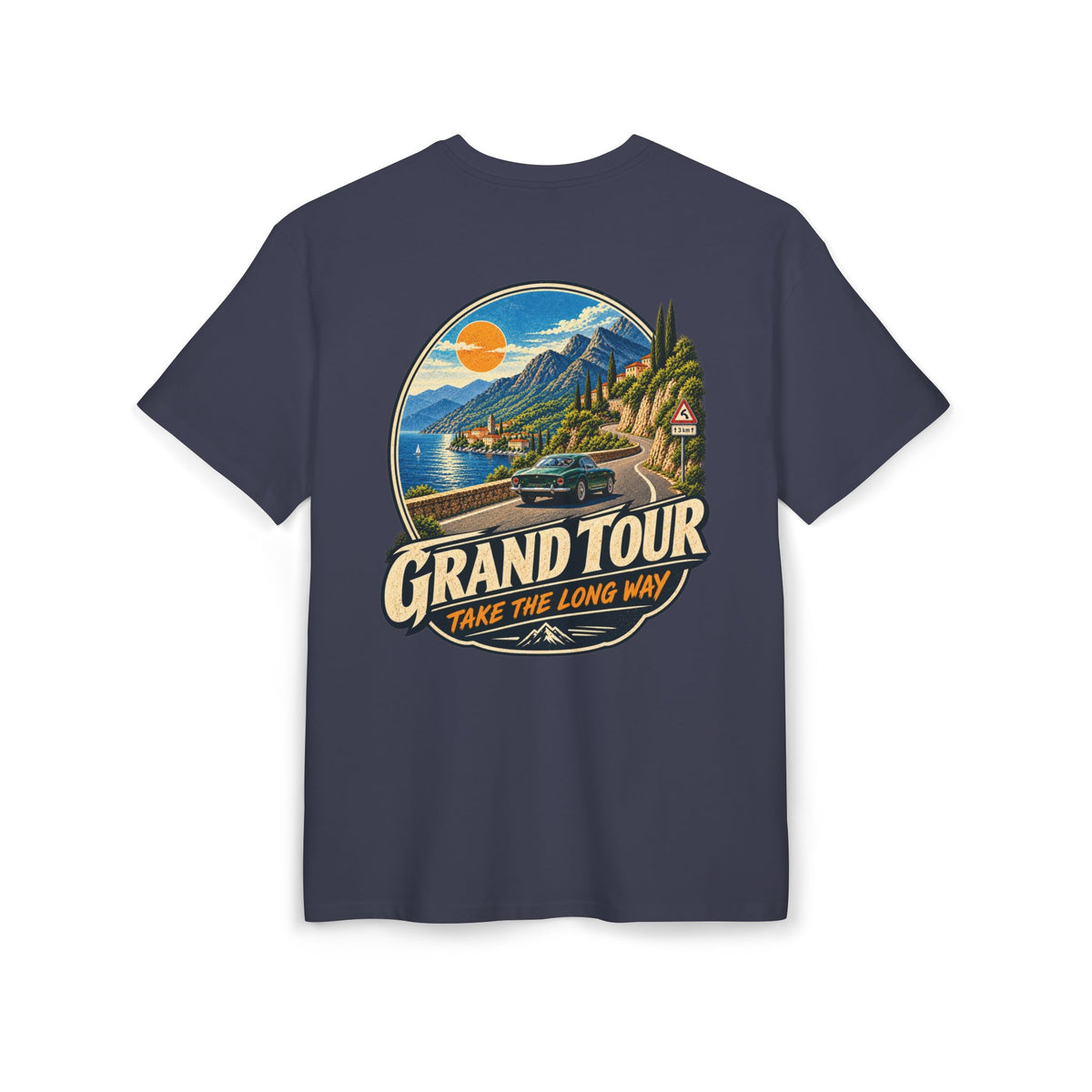 Grand Tour Scenic Roadtrip Oversize-T-Shirt