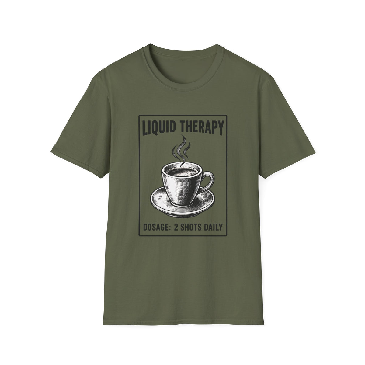 Liquid Therapy coffee cup T-Shirt