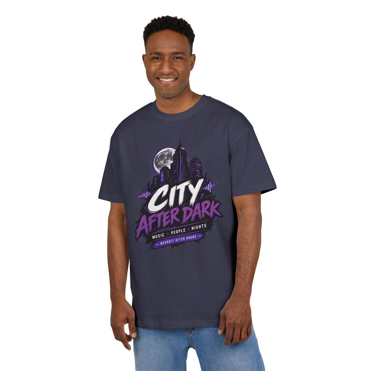 T-shirt oversize City After Dark