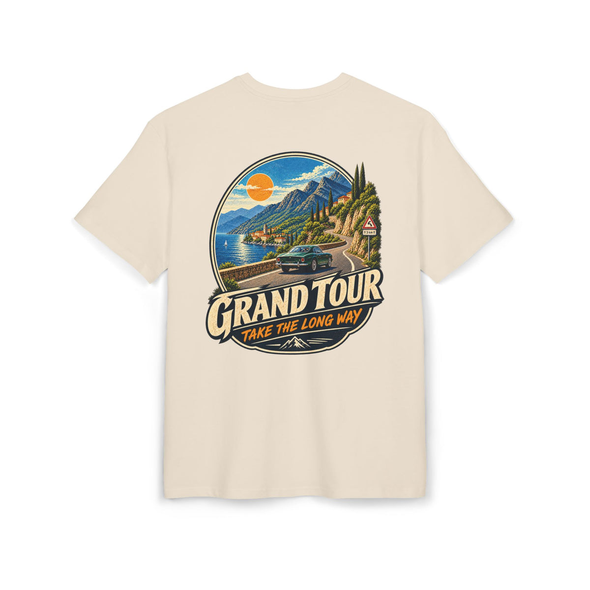 Grand Tour Scenic Roadtrip Oversize-T-Shirt