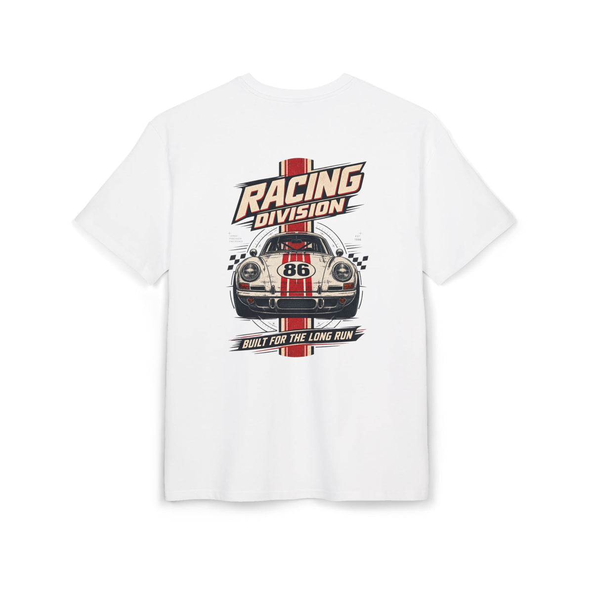 Racing Division Vintage Car Oversized Tee