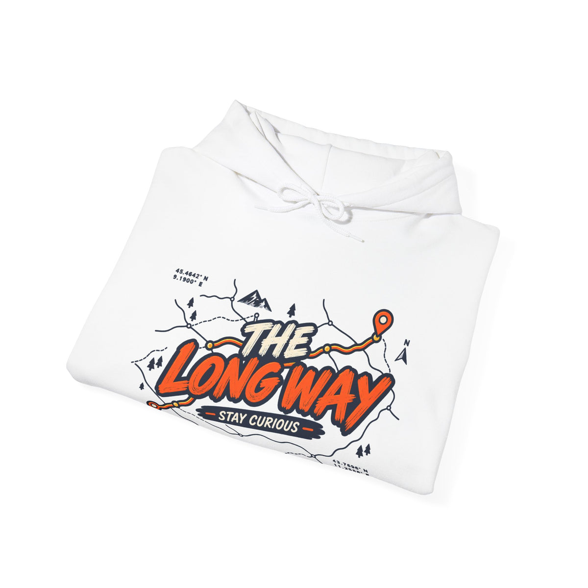 Copia de la sudadera con capucha gráfica The Long Way