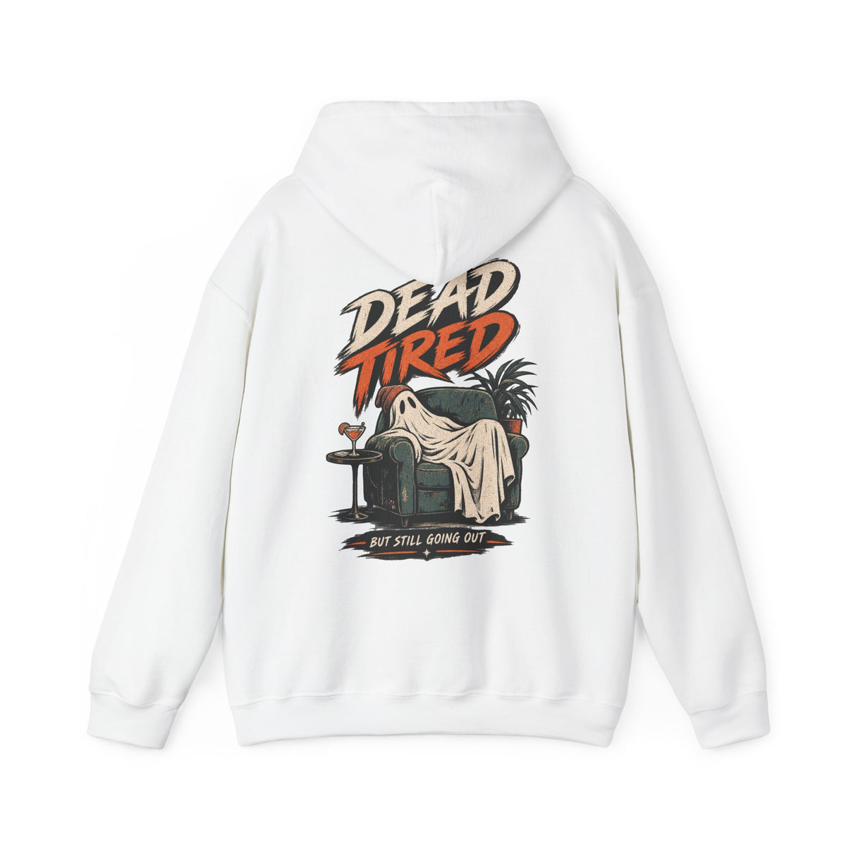 Dead Tired graphic Hoodie