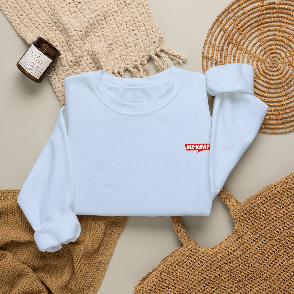MZ-KRAFT Logo Crewneck Sweatshirt